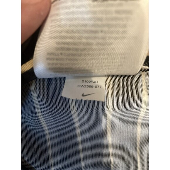 Nike Pro Elite Track & Field Crop Top Black Gold Women's Size Small CW2586-077 - Picture 8 of 8